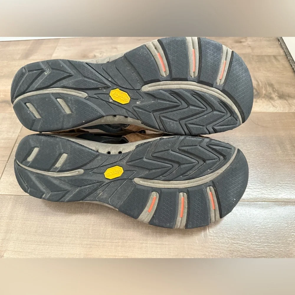 Merrell Cambrian Strap Dark Earth Sandal Vibram Sole Men 13 Performance Hiking‎